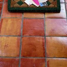 Sealed Terracotta floor