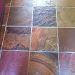 colour enhanced sealant on tiles